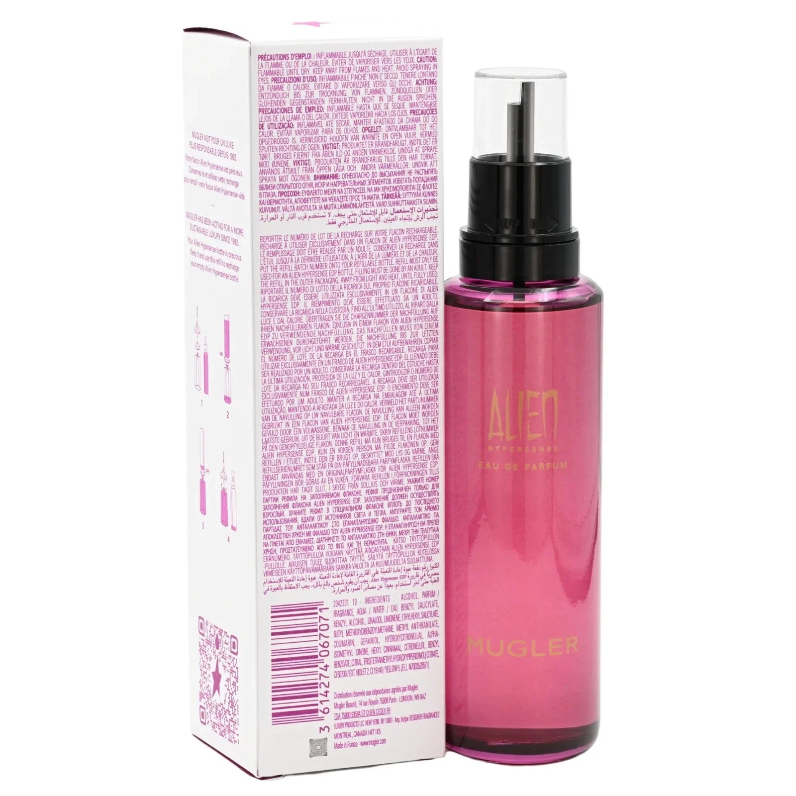 Alien Hypersense by Thierry Mugler for Women EDP 3.3 oz