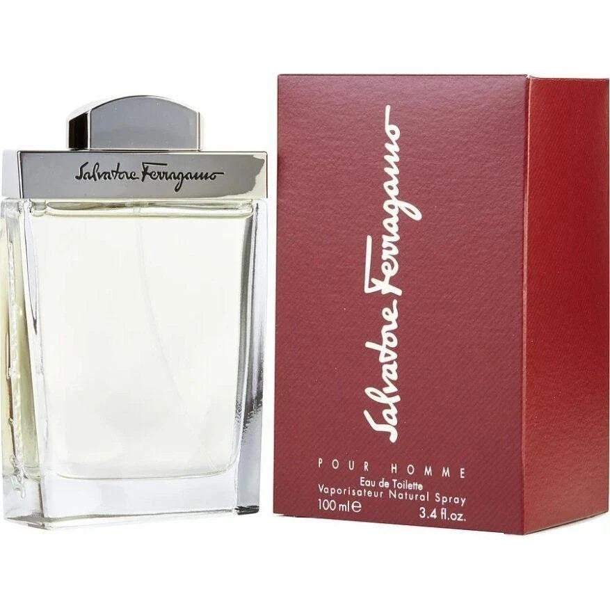 Salvatore Ferragamo Pour Homme EDT Spray for Men 3.4 oz