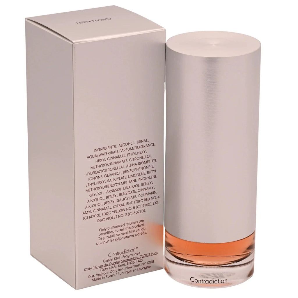 Calvin Klein Contradiction EDP Perfume 3.4 oz for Women