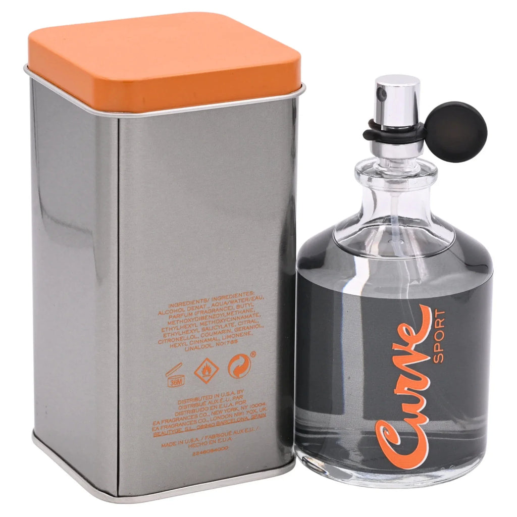 Liz Claiborne Curve Sport Cologne Spray for Men 4.2 oz