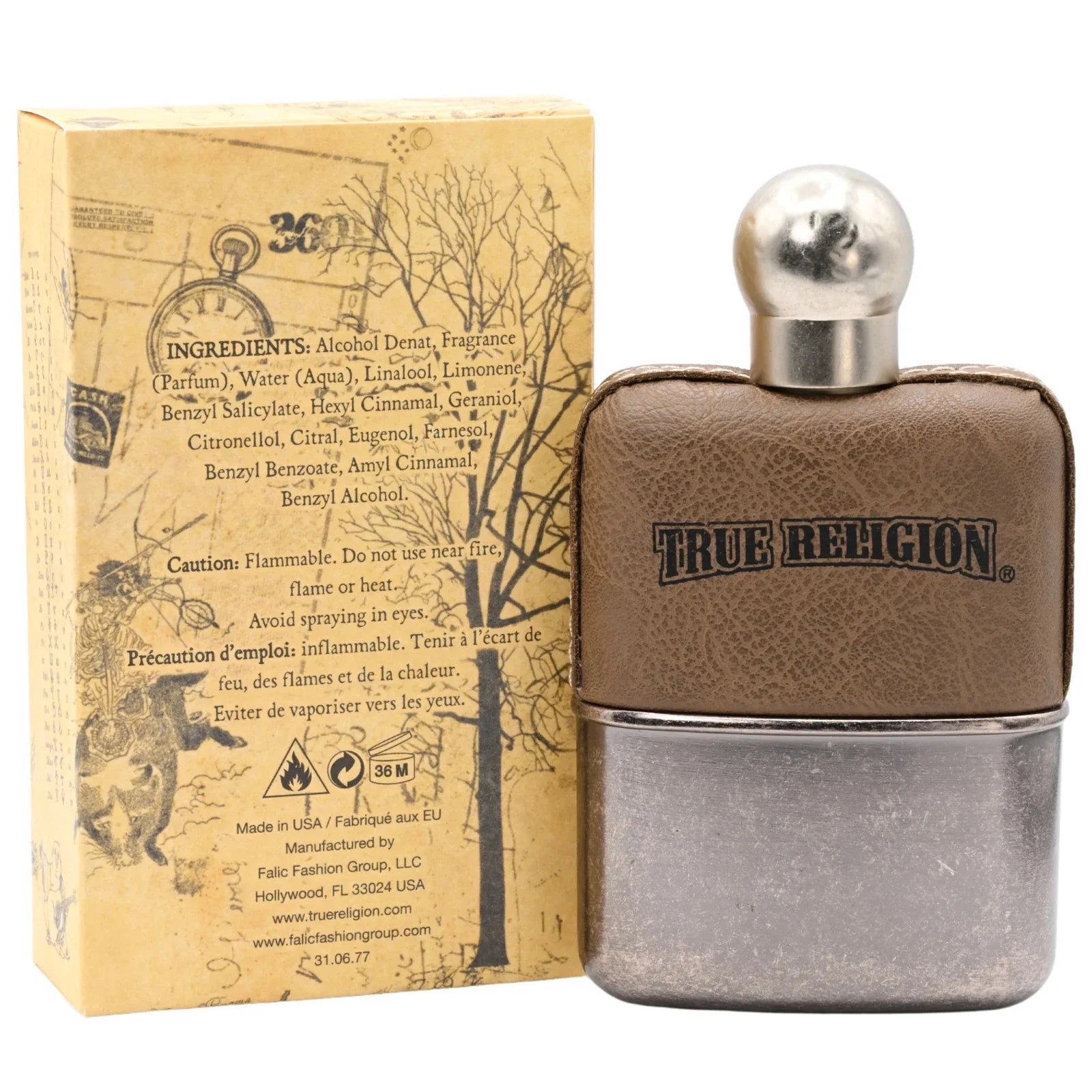 True Religion by Christian Audigier EDT Spray for Men 3.4 oz