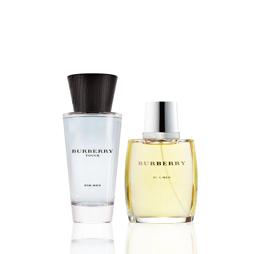 Burberry Touch & Burberry Classic For Men EDT 3.4 oz (2-Pack)