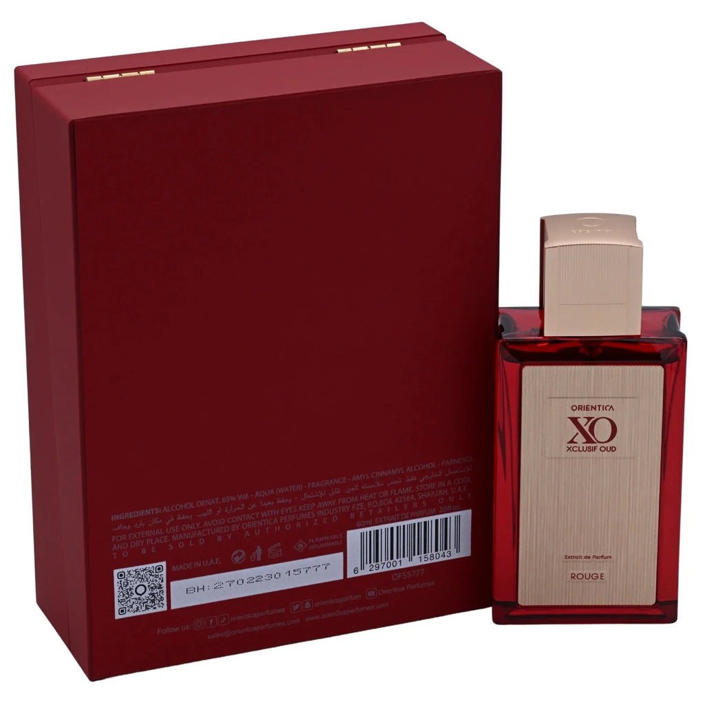 Orientica Xo Xclusif Oud Rouge by Orientica EDP 2.0 oz