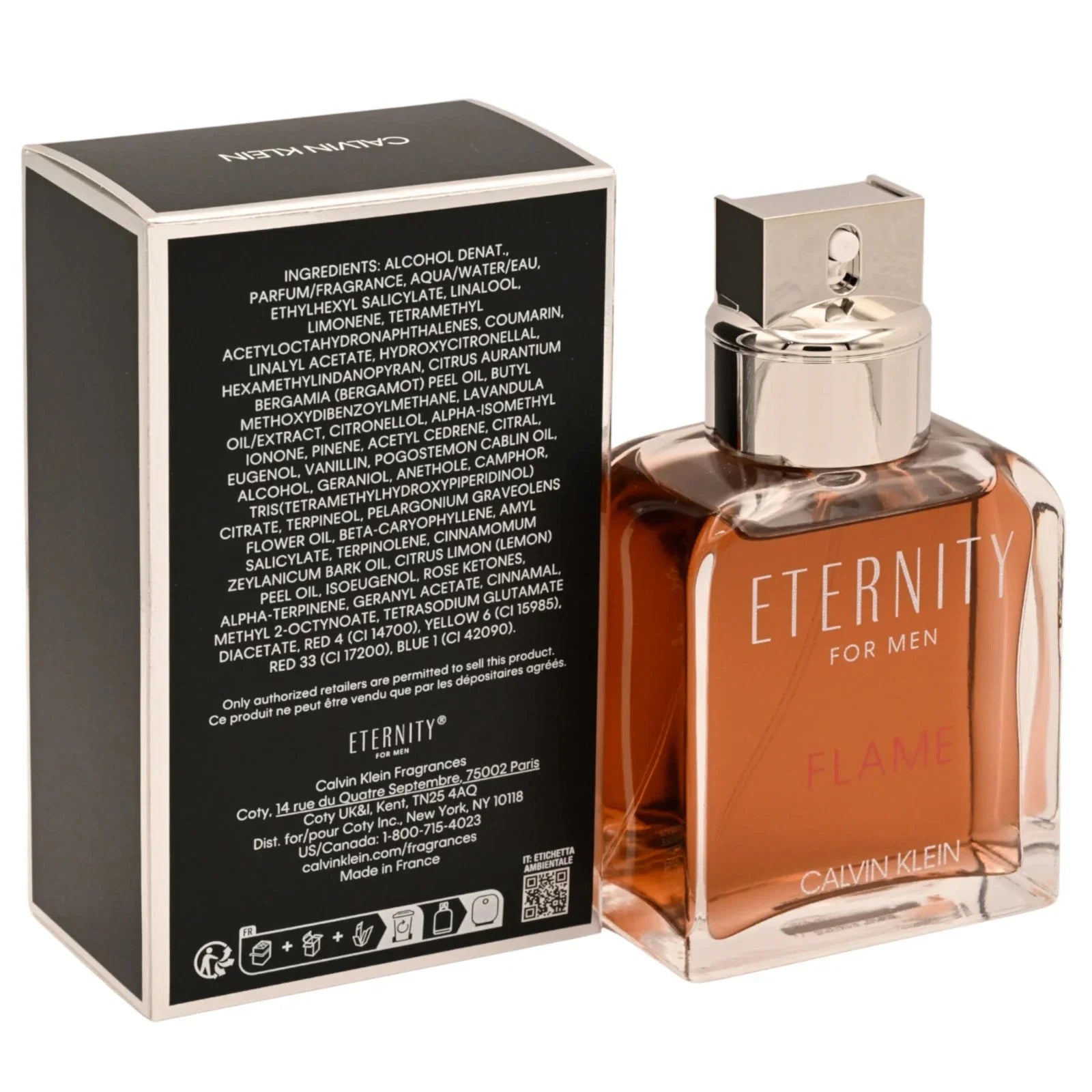Calvin Klein Eternity Flame for Men Eau de Toilette Spray 3.4 oz