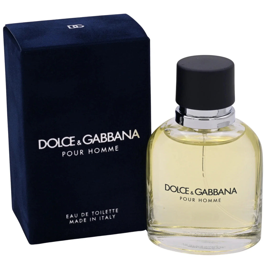 Dolce & Gabbana Pour Homme Eau De Toilette Spray for Men 2.5 oz