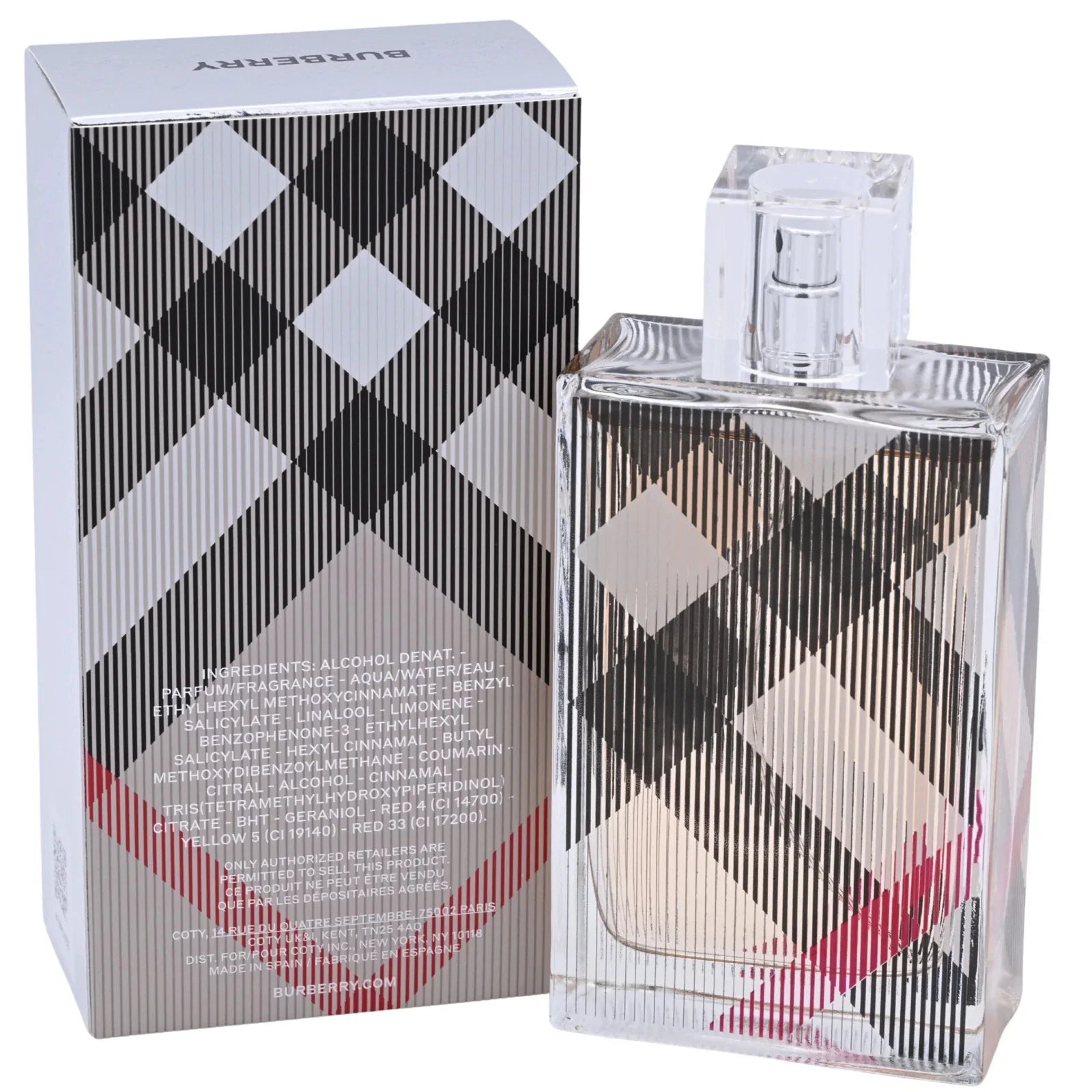 Burberry Brit for Her Eau De Parfum Spray for Women 3.3 oz