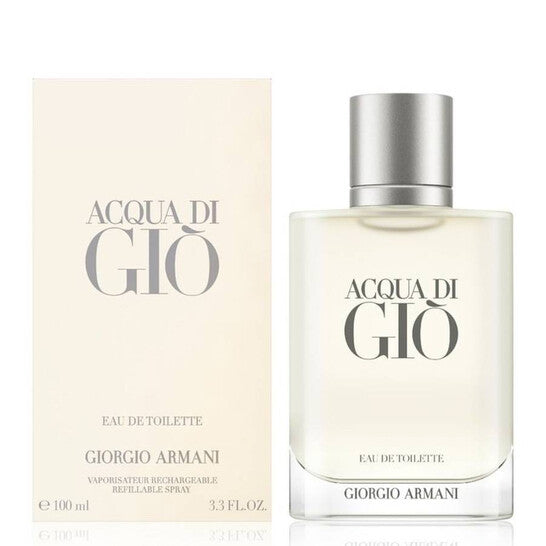Acqua Di Gio by Giorgio Armani for Men EDT Spray 3.3 oz