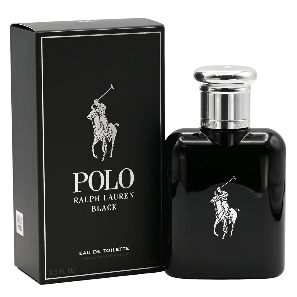 Polo Black by Ralph Lauren Eau De Toilette for Men 2.5 oz