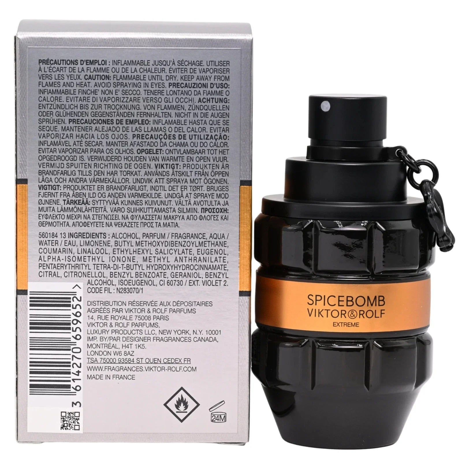Spicebomb Extreme by Viktor & Rolf for Men EDP 1.7 oz