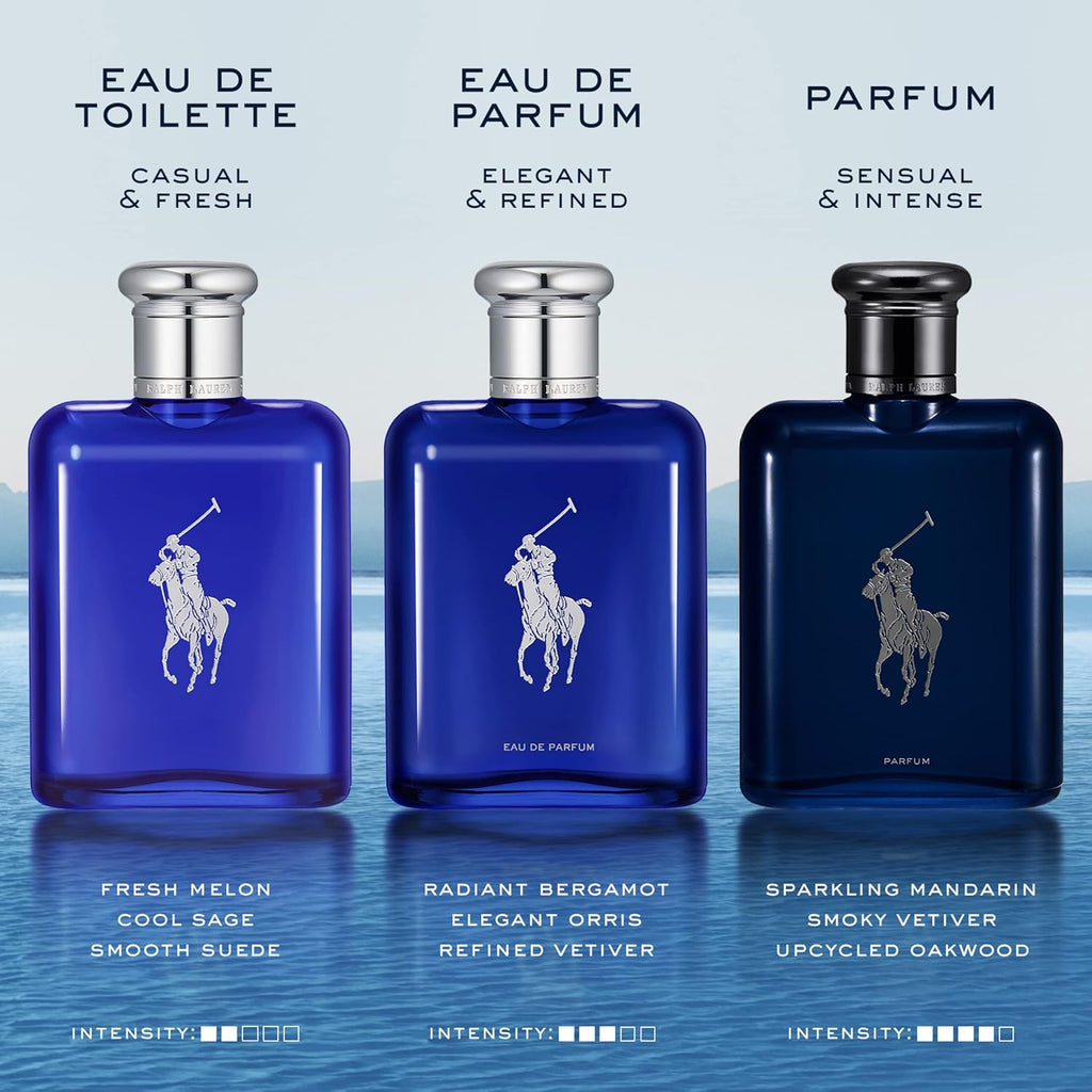 Polo Blue by Ralph Lauren Eau De Toilette Spray for Men 4.2 oz