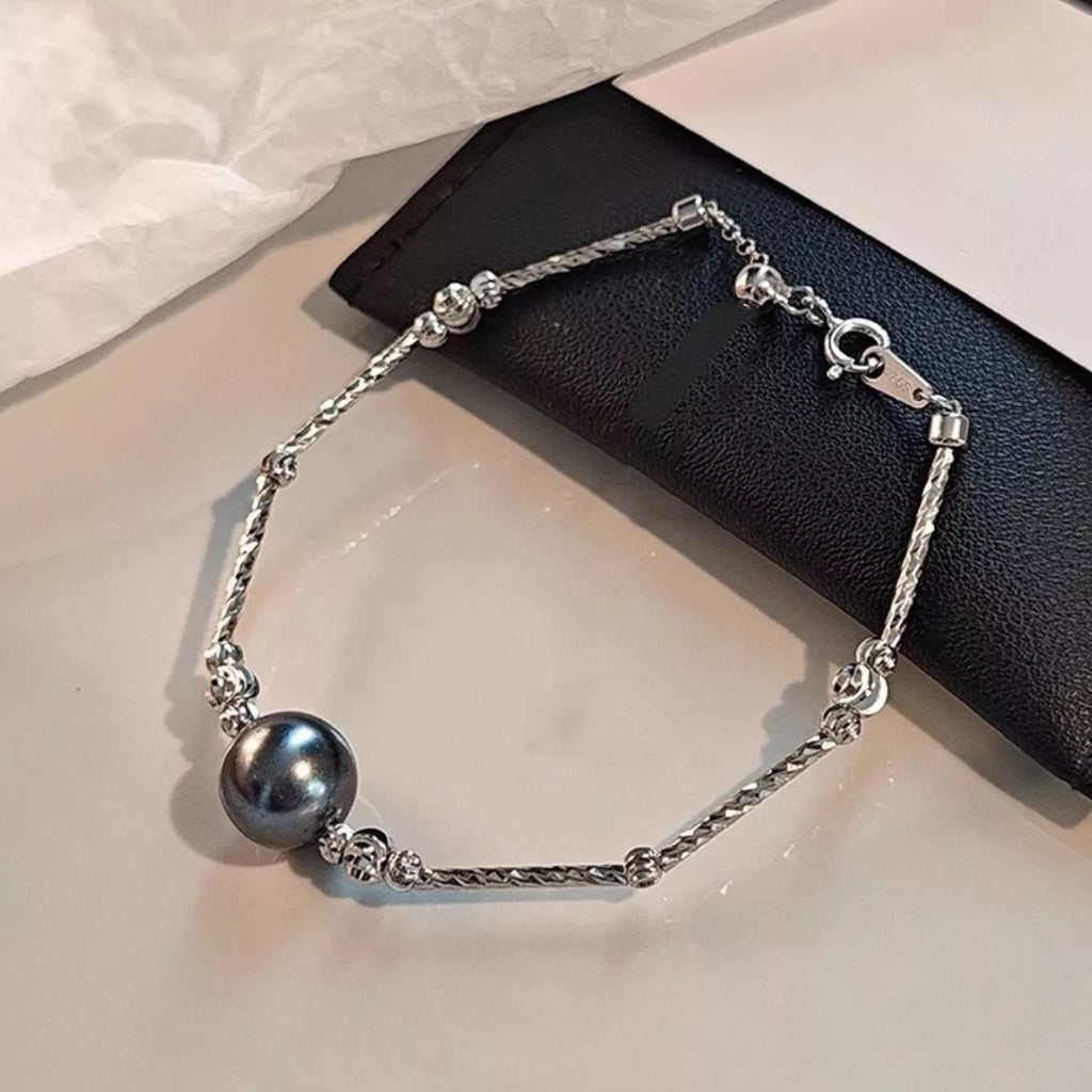 Pearl Accent Chain Bracelet