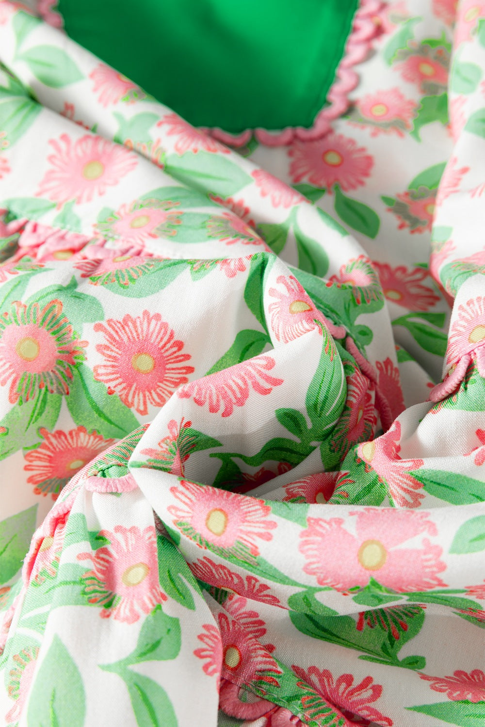 Floral Print Tiered Mini Dress