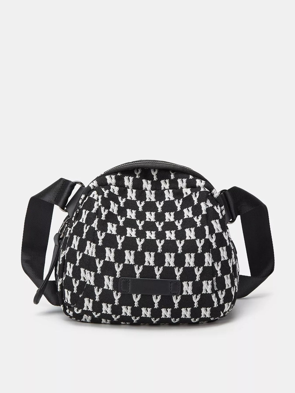 NY Pattern Canvas Crossbody Bag