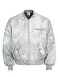 Men's Tie-Dye Zip-Up Bomber Jacket