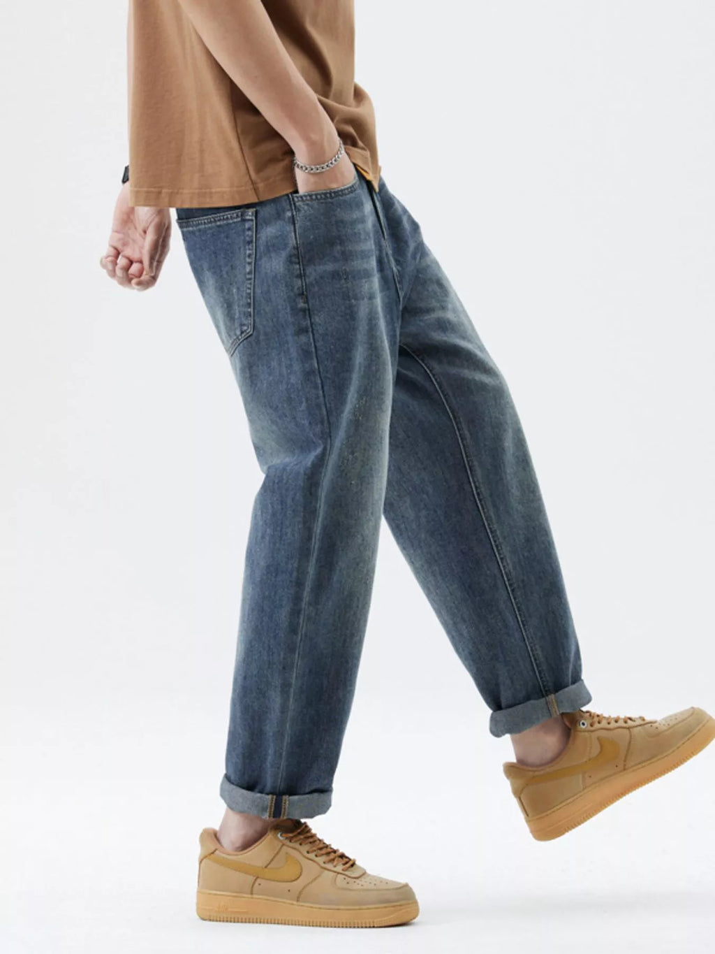 Men's Wash Relaxed Fit Jeans