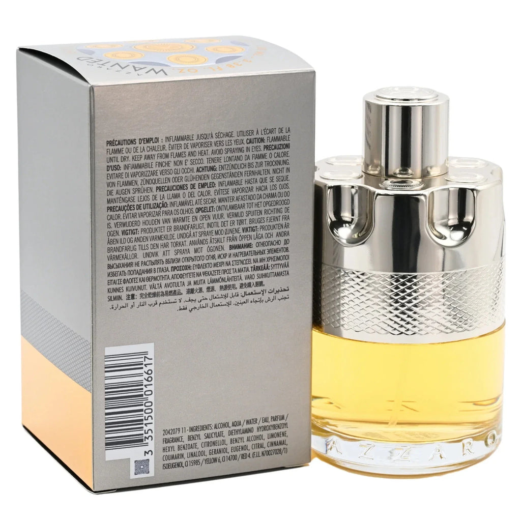 Azzaro Wanted Eau De Toilette Spray for Men 3.4 oz
