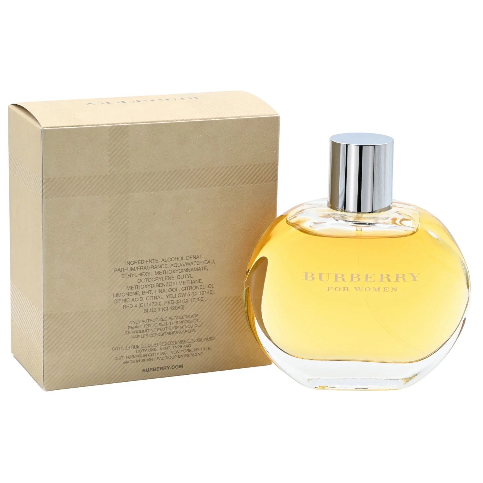 Burberry Eau de Parfum Spray for Women 3.3 oz