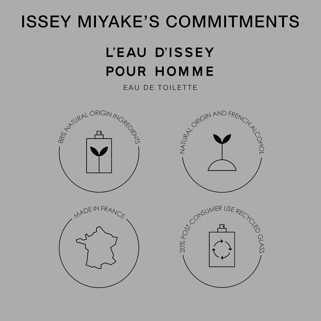 Issey Miyake L'Eau d'Issey Pour Homme Eau de Toilette for Men 4.2 oz
