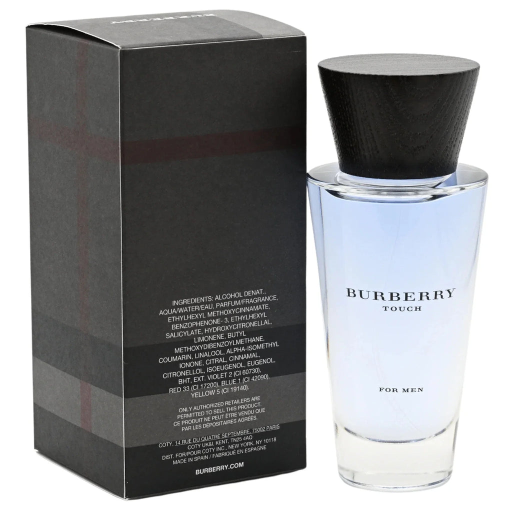 Burberry Touch for Men Eau de Toilette Spray 3.3 oz