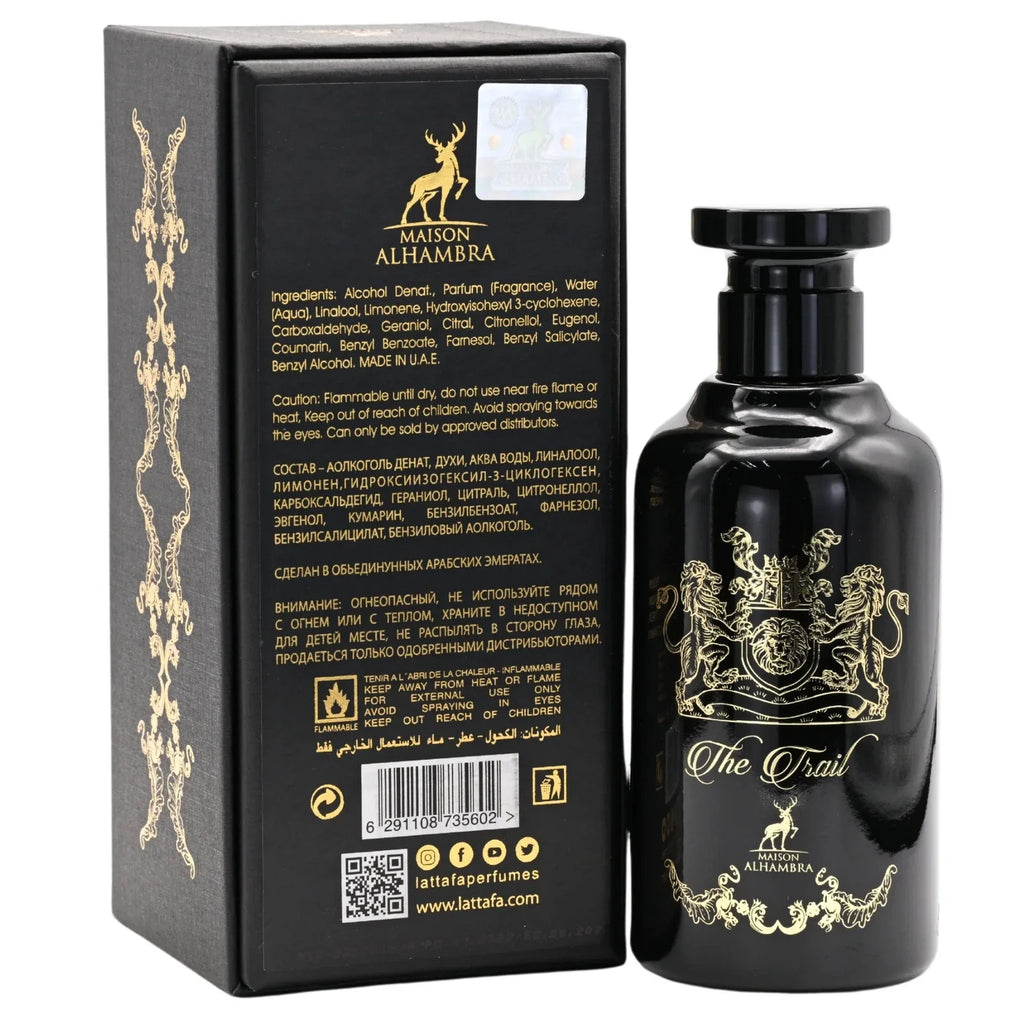 The Trail by Maison Alhambra For Unisex EDP 3.4 oz