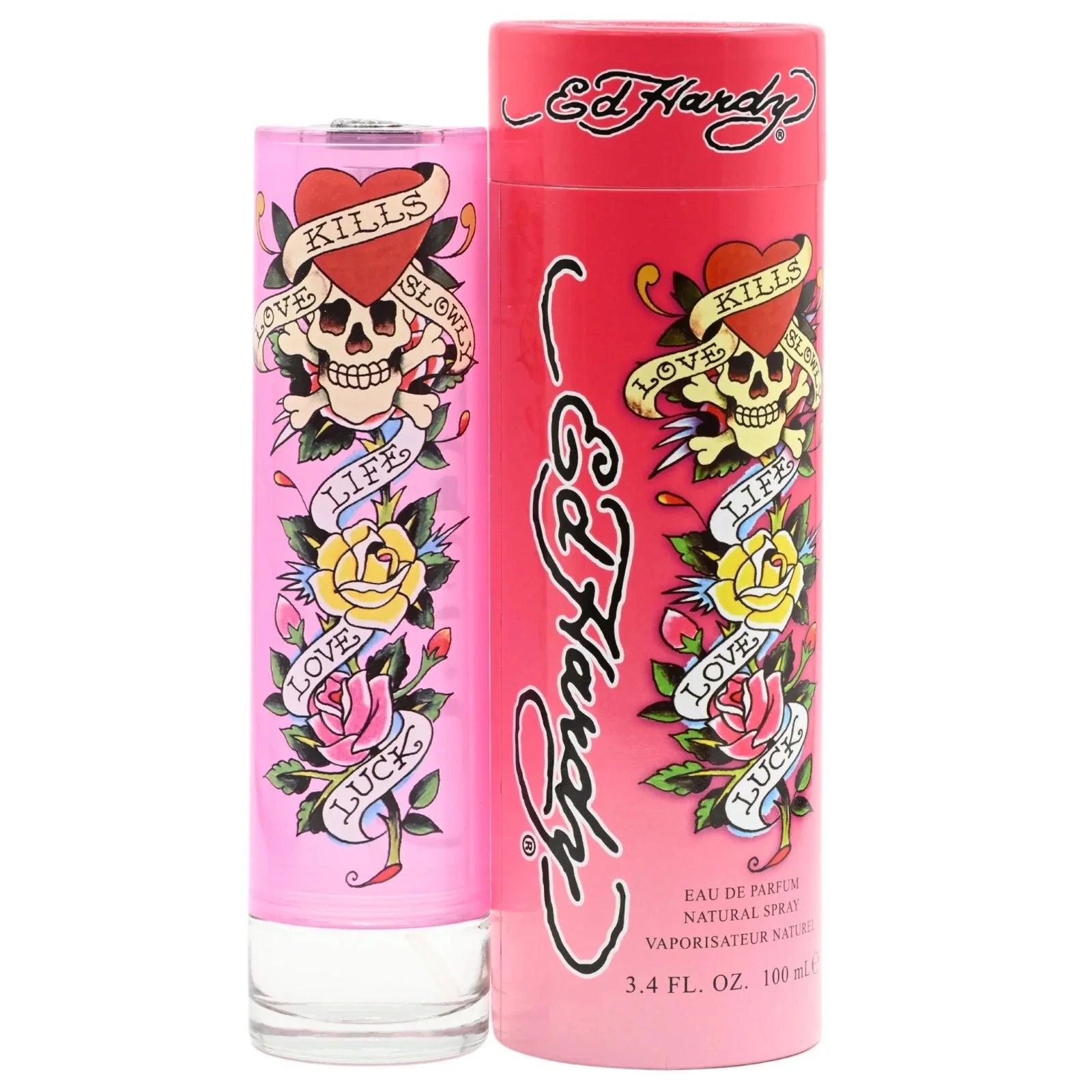 Ed Hardy Love Kills Slowly by Christian Audigier EDP Spray for Women 3.4 oz