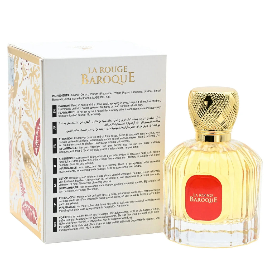 La Rouge Baroque by Maison Alhambra Unisex EDP 3.4 oz