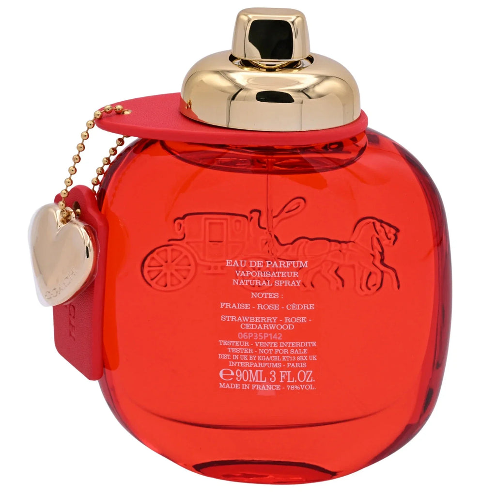 Coach Love Eau De Parfum Spray for Women 3.0 oz New Tester