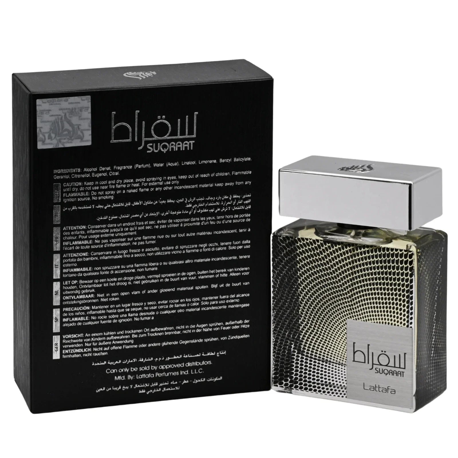 Suqraat by Lattafa Perfume Unisex EDP 3.4 oz