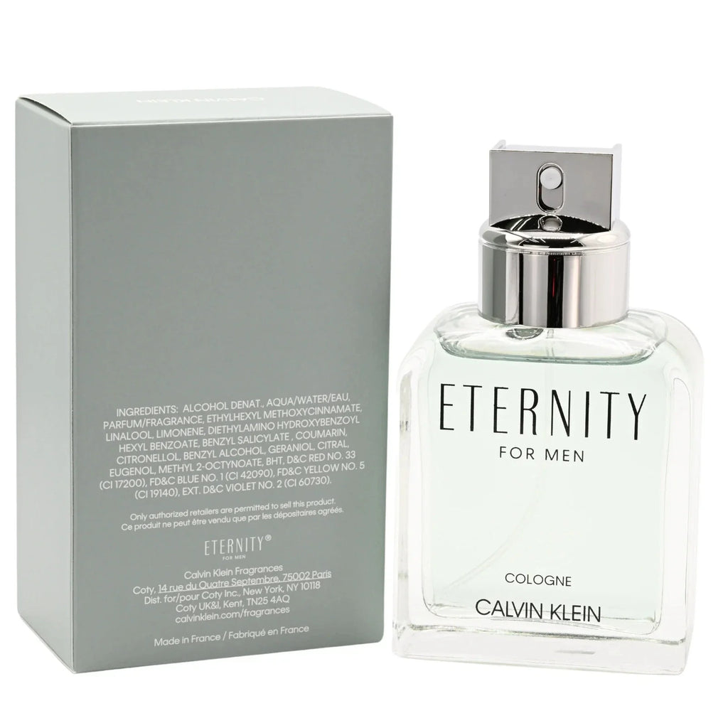 Calvin Klein Eternity for Men Eau de Toilette Spray 3.3 oz Cologne