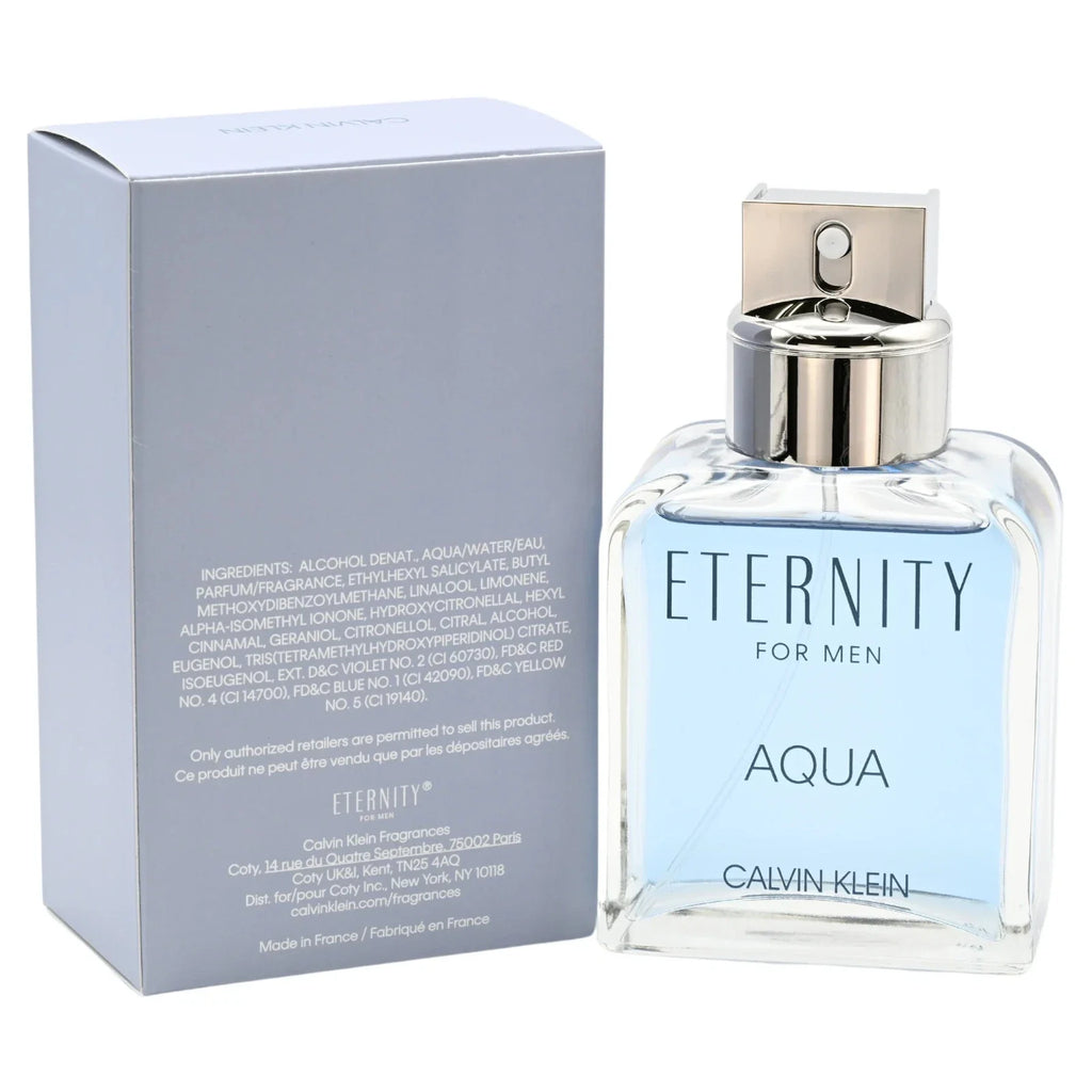 Calvin Klein Eternity Aqua for Men Eau de Toilette Spray 3.4 oz