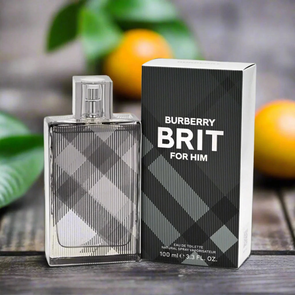 Burberry Brit for Him Eau De Toilette Spray 3.3 oz