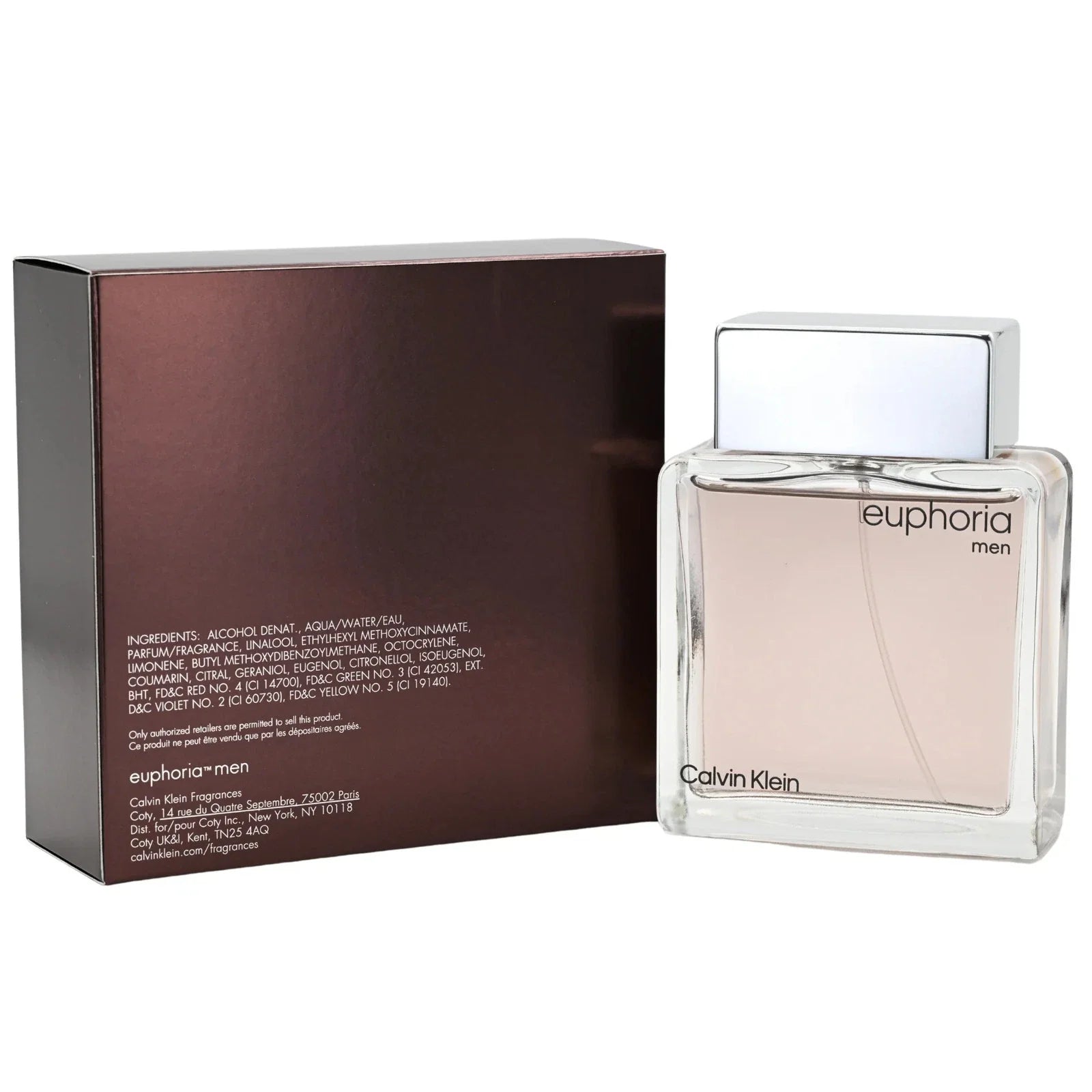 Calvin Klein Euphoria For Men EDT Spray 3.4 oz