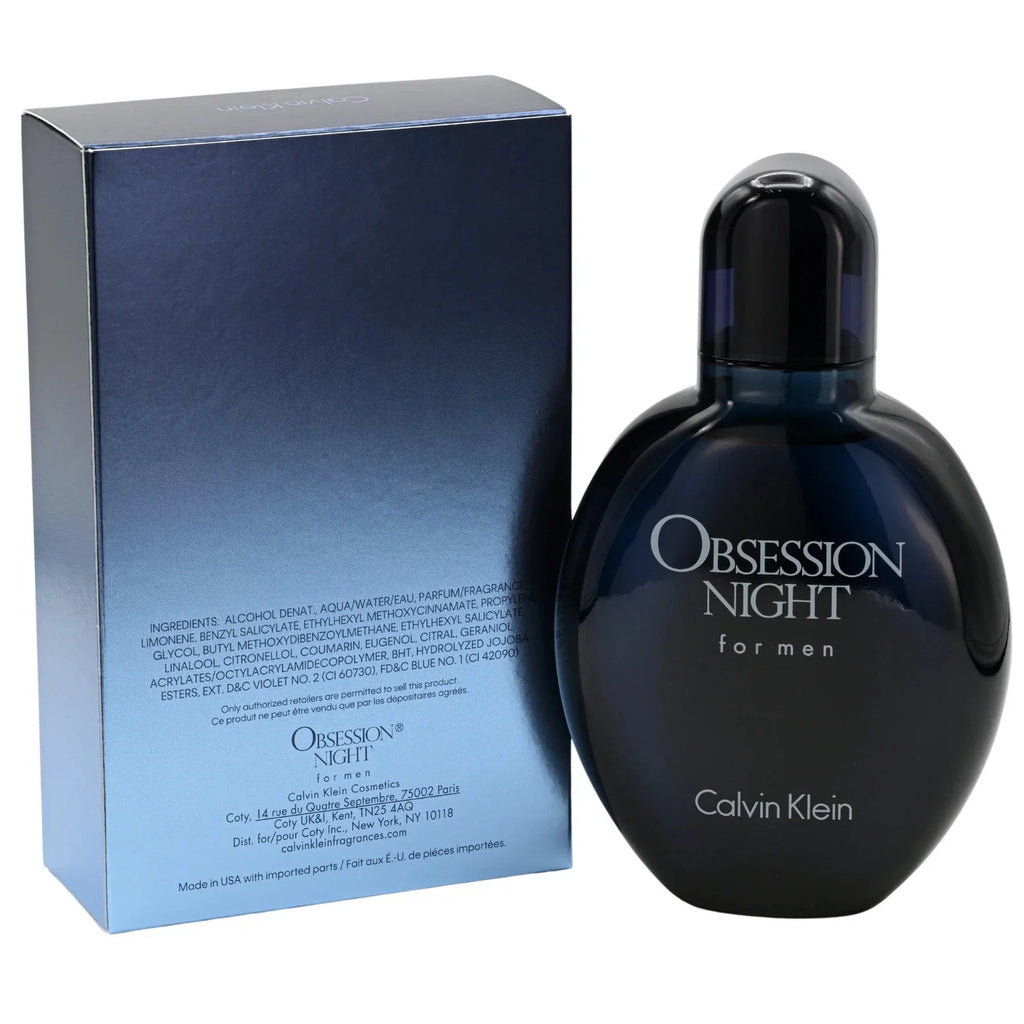 Calvin Klein Obsession Night EDT 4.0 oz Men’s Cologne Spray