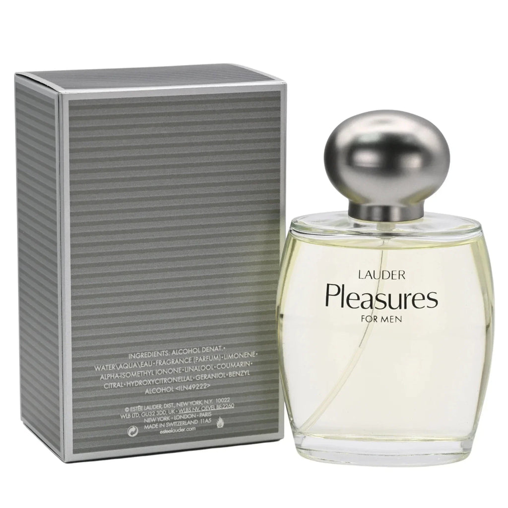 Estee Lauder Pleasures Cologne Spray for Men 3.4 oz