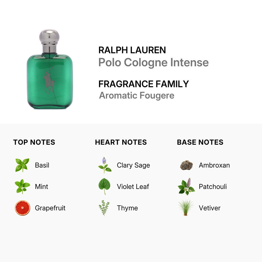 Ralph Lauren Men's Polo Cologne Intense Spray 4.0 oz New Tester