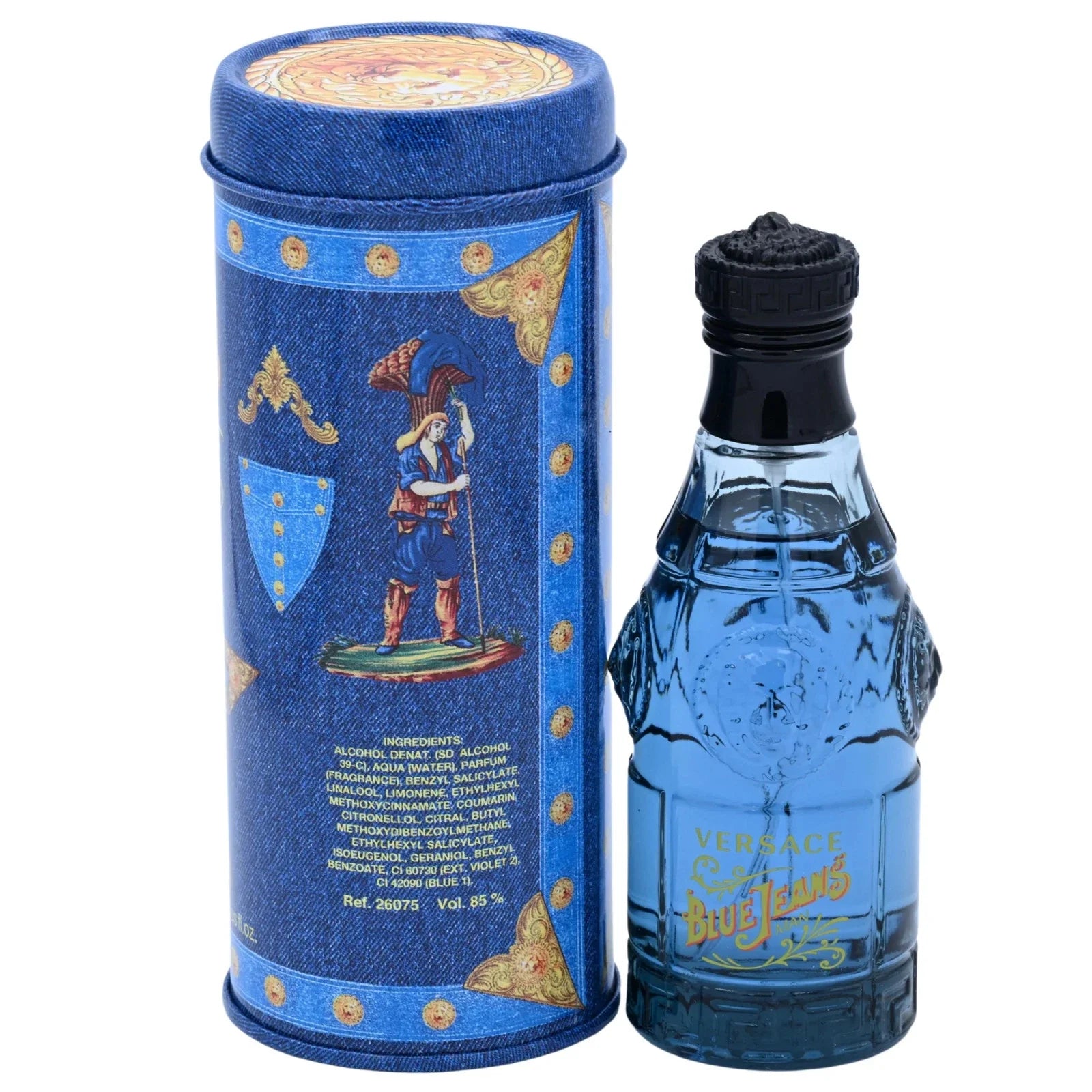 Versace Blue Jeans Eau de Toilette Spray for Men 2.5 oz