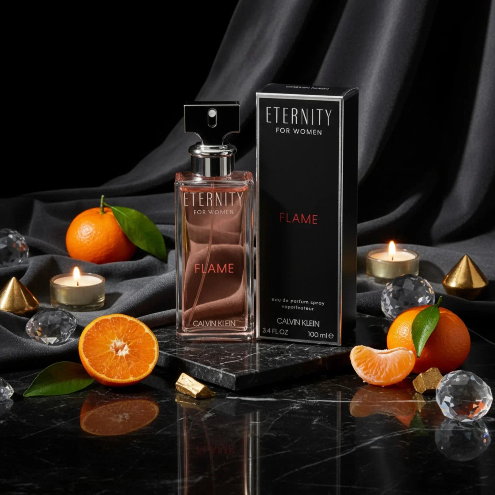 Calvin Klein Eternity Flame Eau de Parfum Spray for Women 3.4 oz