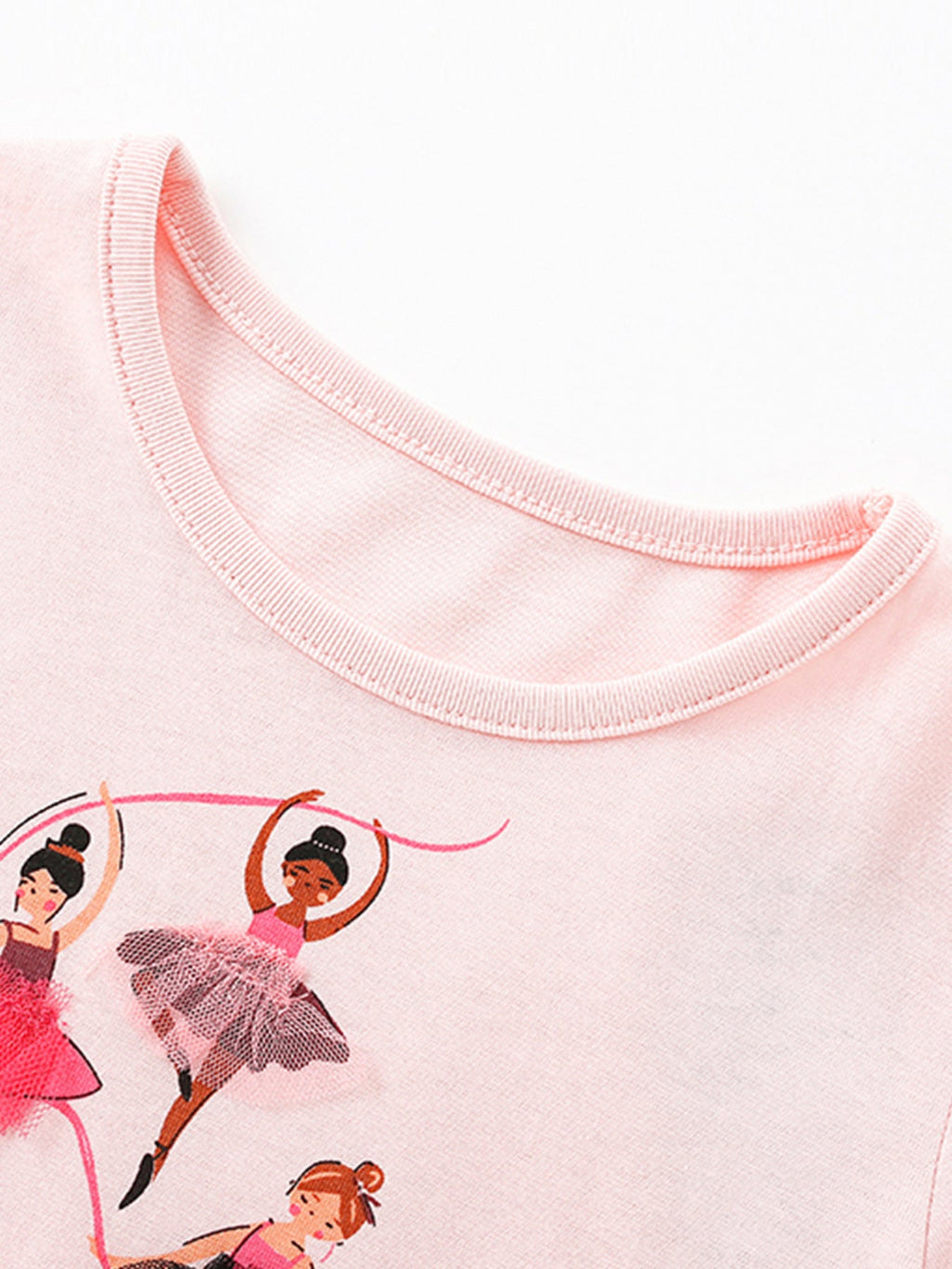 Children's Ballerina Graphic Tulle Dress