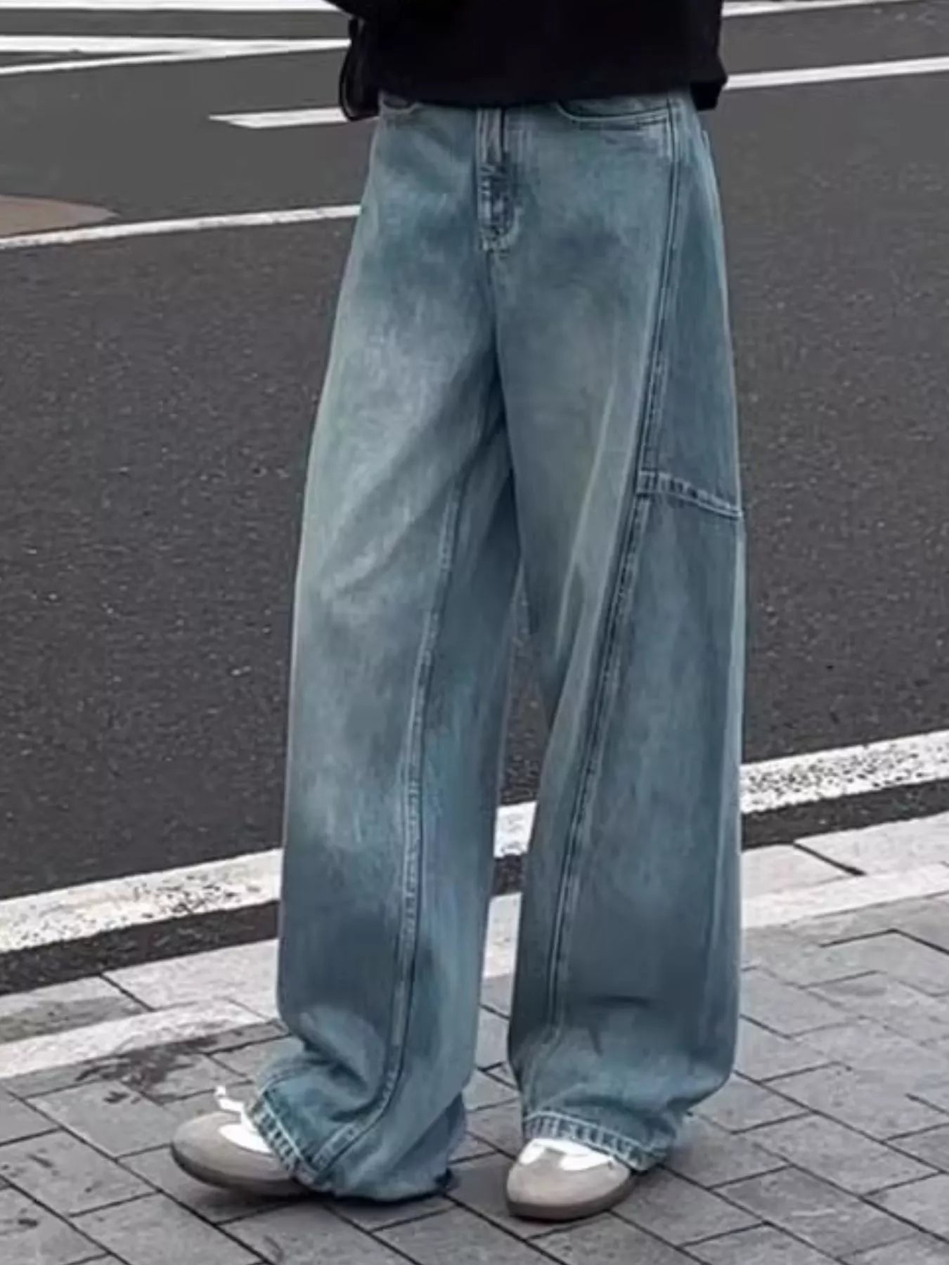 Men's Wide Leg Jeans