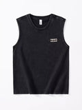 Men's Plus Size Round Neck Tank