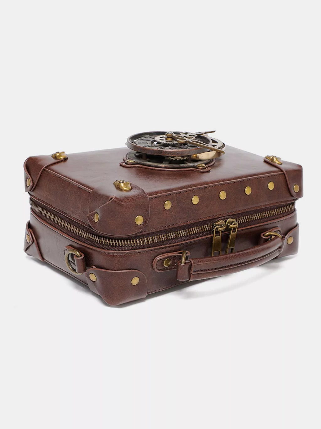 Steampunk Clockwork Design Crossbody Bag