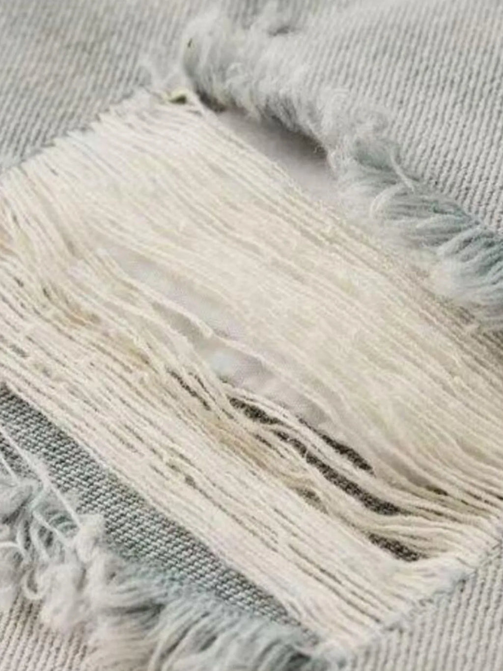 Men's Full Size Distressed Denim Shorts Plus Size