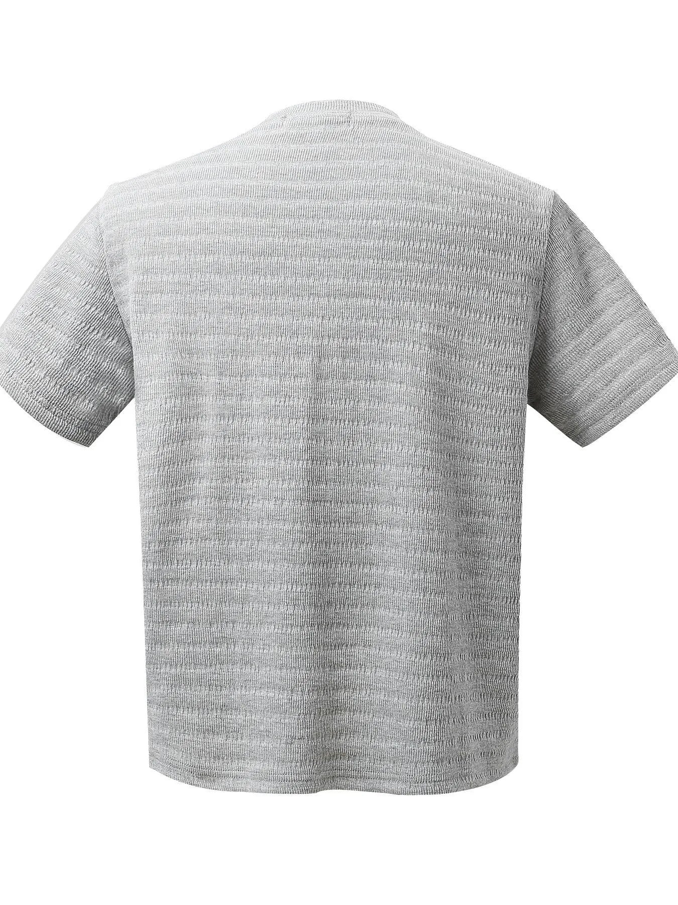 Men's Basic style Round Neck Solid T-Shirt