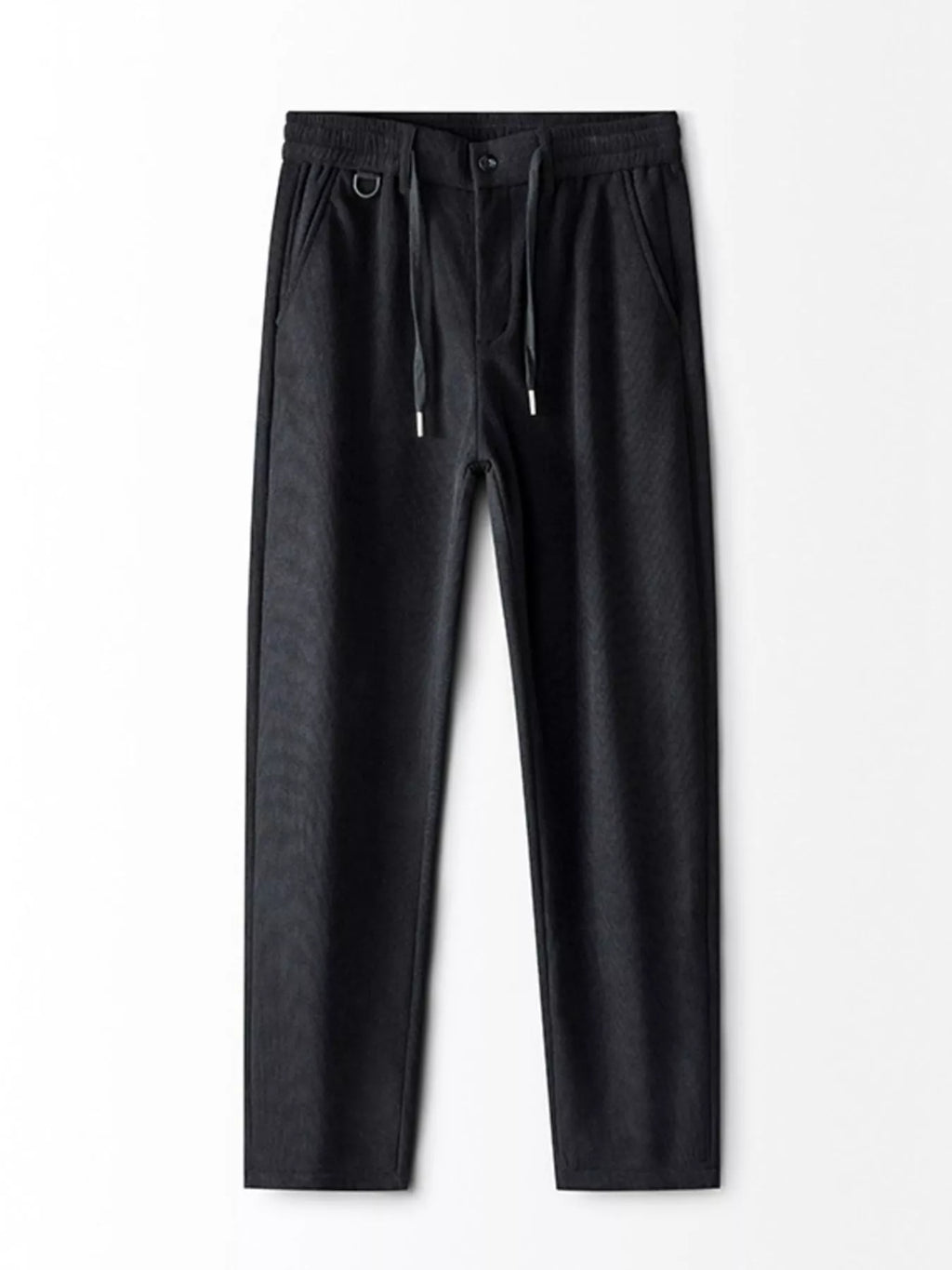 Men's Plus Size Straight-Leg Drawstring Pants