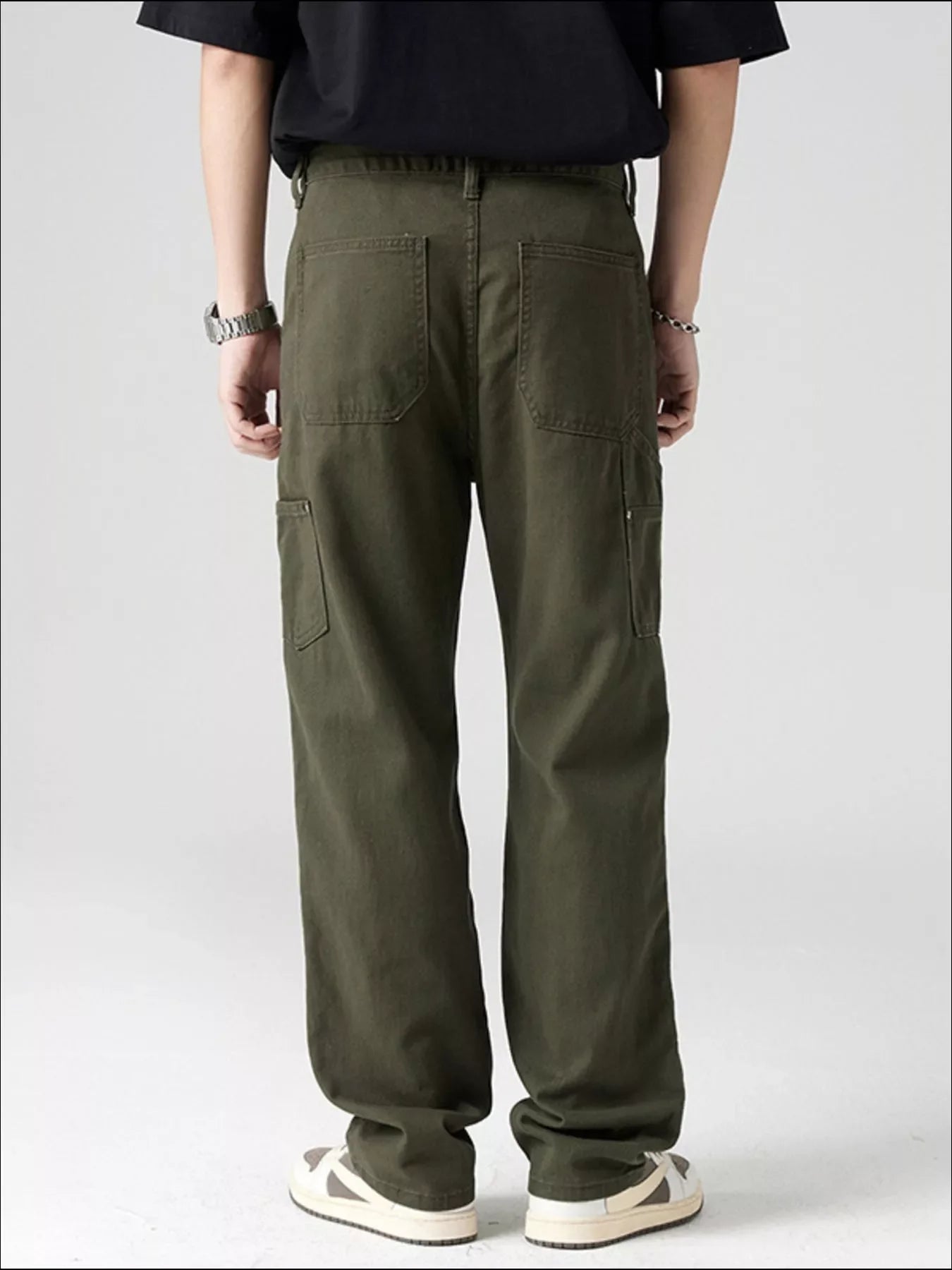 Men's Wide-Leg Relaxed Fit Jeans