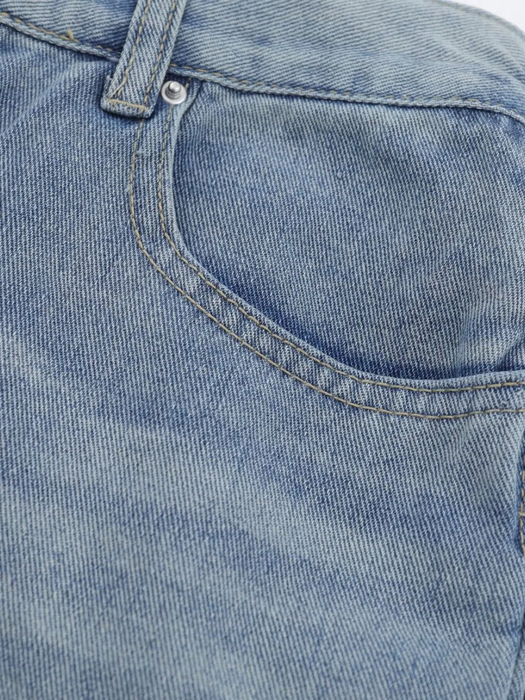 Men's High-Waist Wide Leg Relaxed Fit Jeans