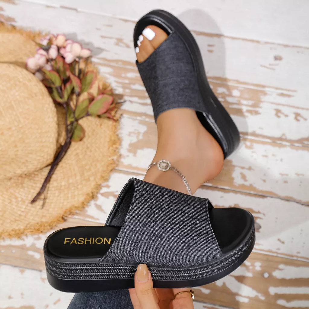 Open Toe Platform Sandals