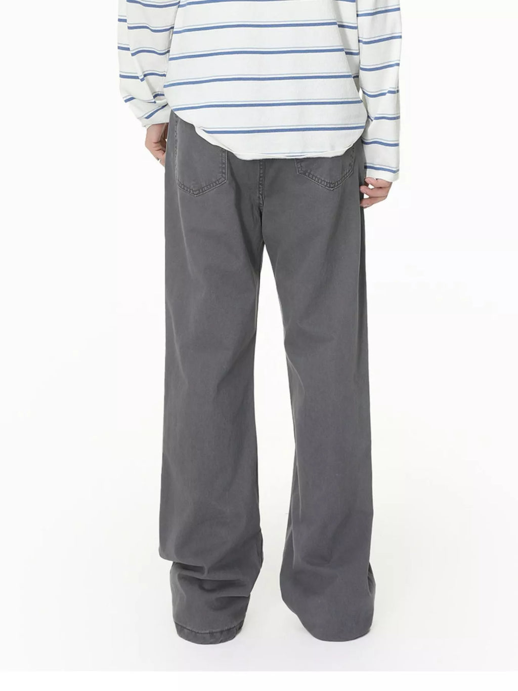 Men's Washed Loose Fit Jeans