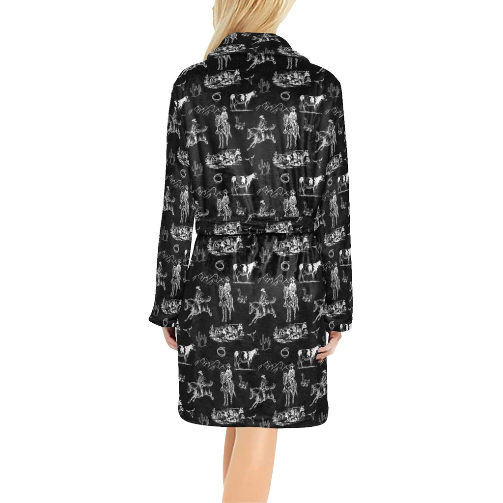 Baha Ranch Ranch Life Women's Western Bath Robe