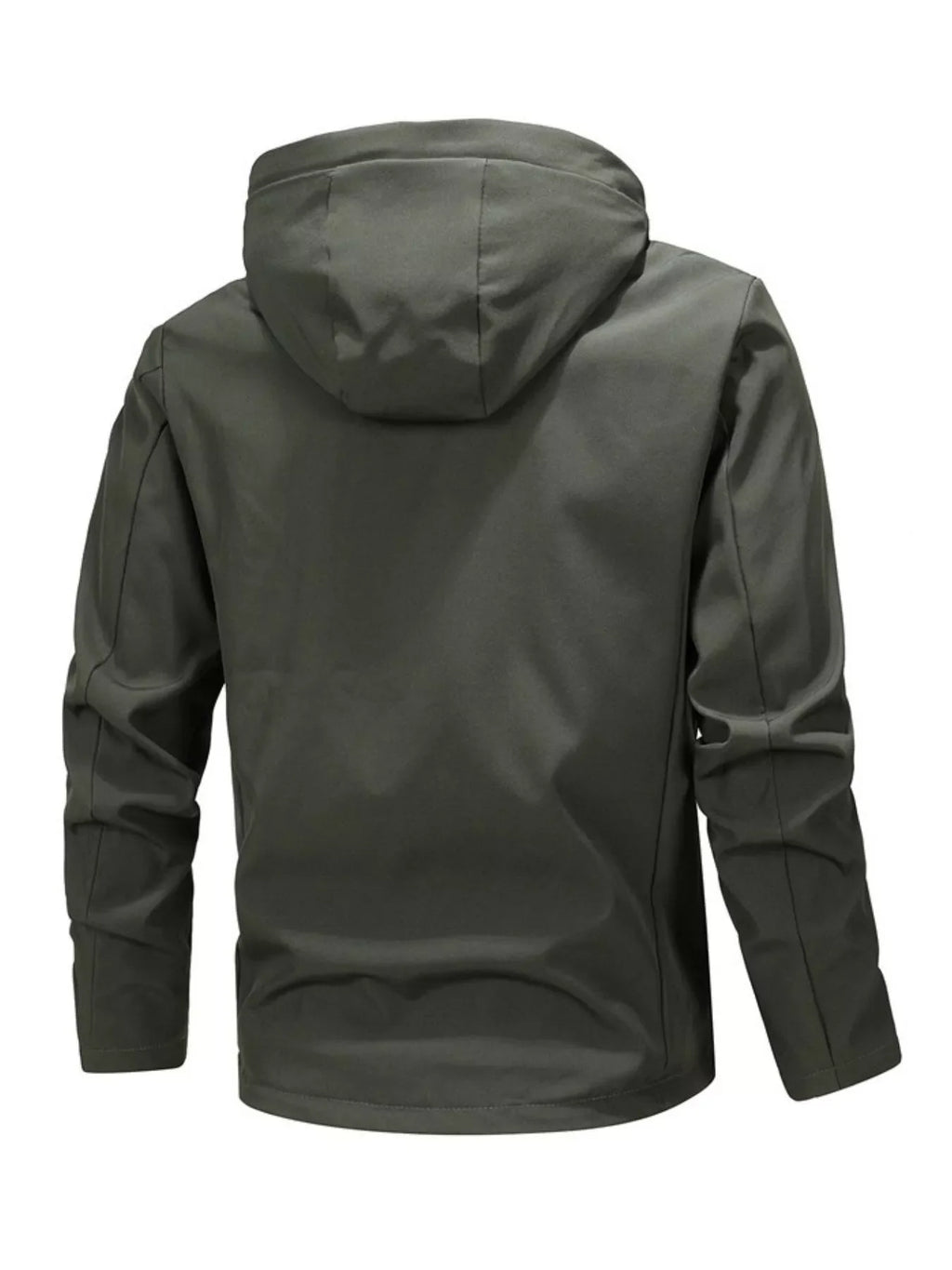 Men's Plus Size Casual Hooded Windproof Jacket